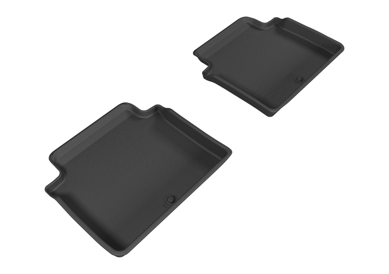 Hyundai Genesis Sedan Floor Mats - Rear - 3D MAXpider - Kagu - Gray - `15-`17